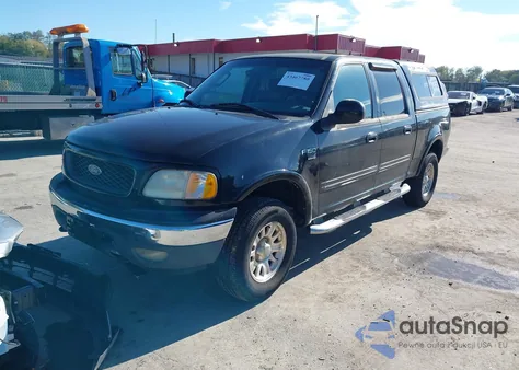 2002 Ford F-150 Lariat/Xlt из США, поврежденный, VIN 1FTRW08LX2KD60145